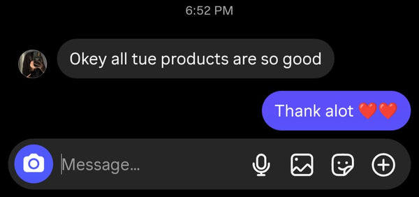 Customer testimonial