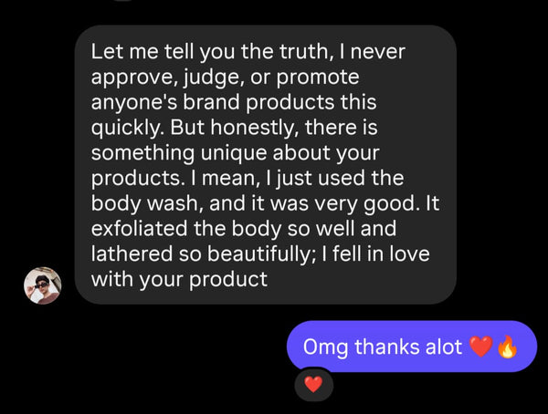 Customer testimonial