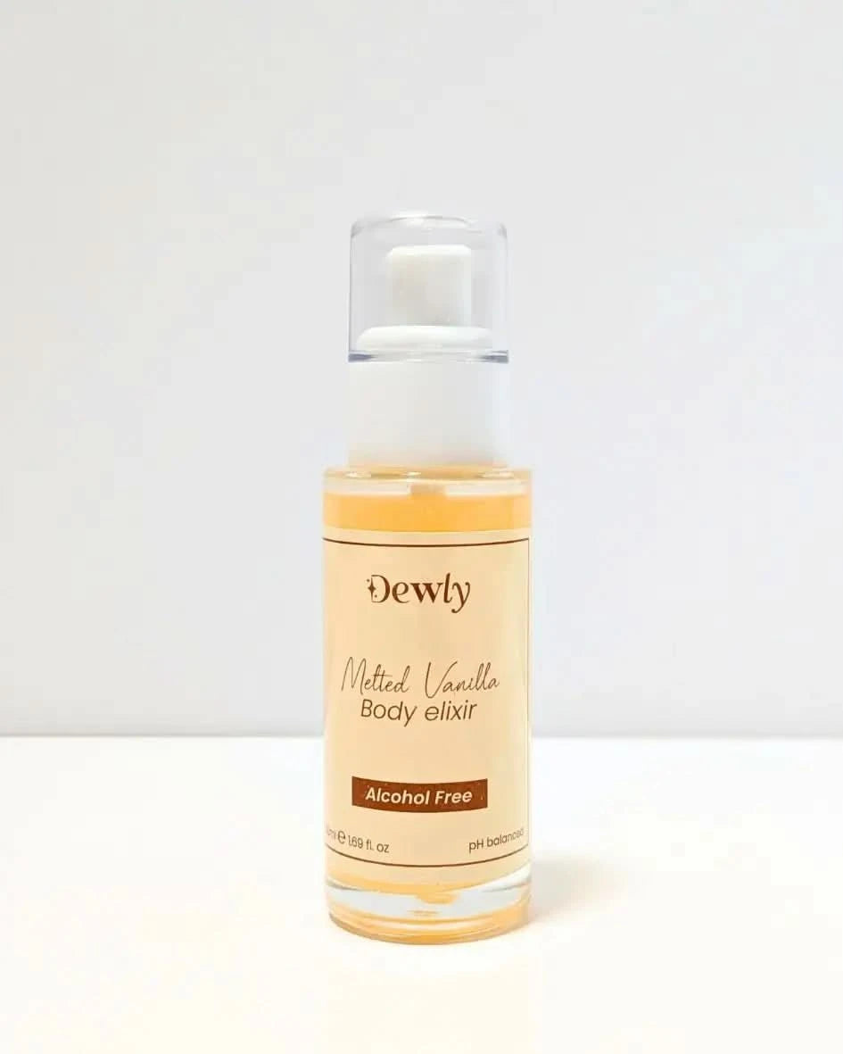 Dewly body elixir for brightening skin 